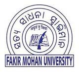 Fakir Mohan University logo