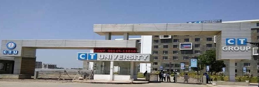 CT University CTU Ludhiana Exam Result 2025 at ctuniversity.in