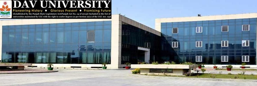 DAV University Jalandhar Exam Result 2025 at davuniversity.org