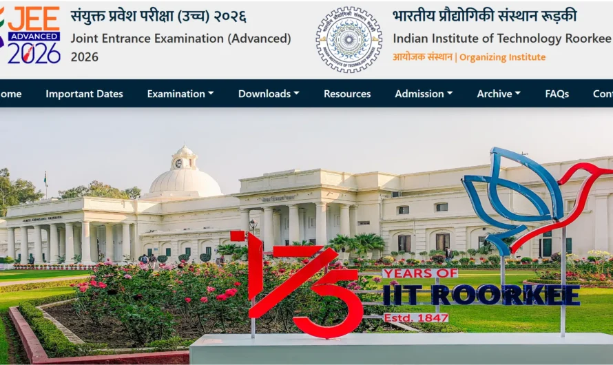 JEE Advanced : Dates (Out), Admit Card, Registration, Eligibility, Syllabus, Result