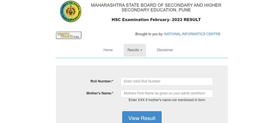 Maharashtra Board HSC 12th Result