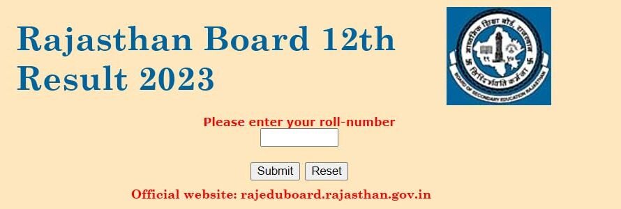 RBSE Rajasthan Board Class 12th Result 2025: Check result @rajeduboard.rajasthan.gov.in