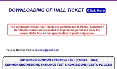 TANCET-Hall-Ticket