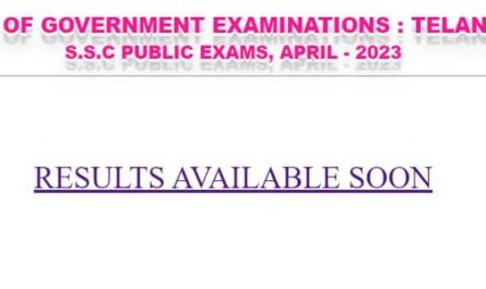 Telangana SSC 10th Result 2023