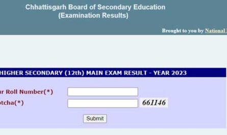 Chhattisgarh Class 12th Result