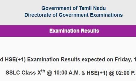 Tamil Nadu Board 10th Result 2023