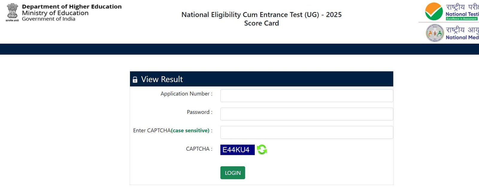 neet result 2025