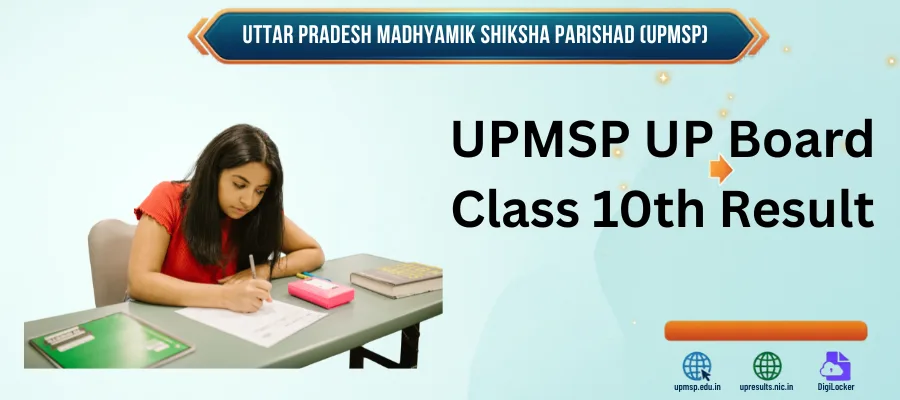 UPMSP UP Board Class 10th Result