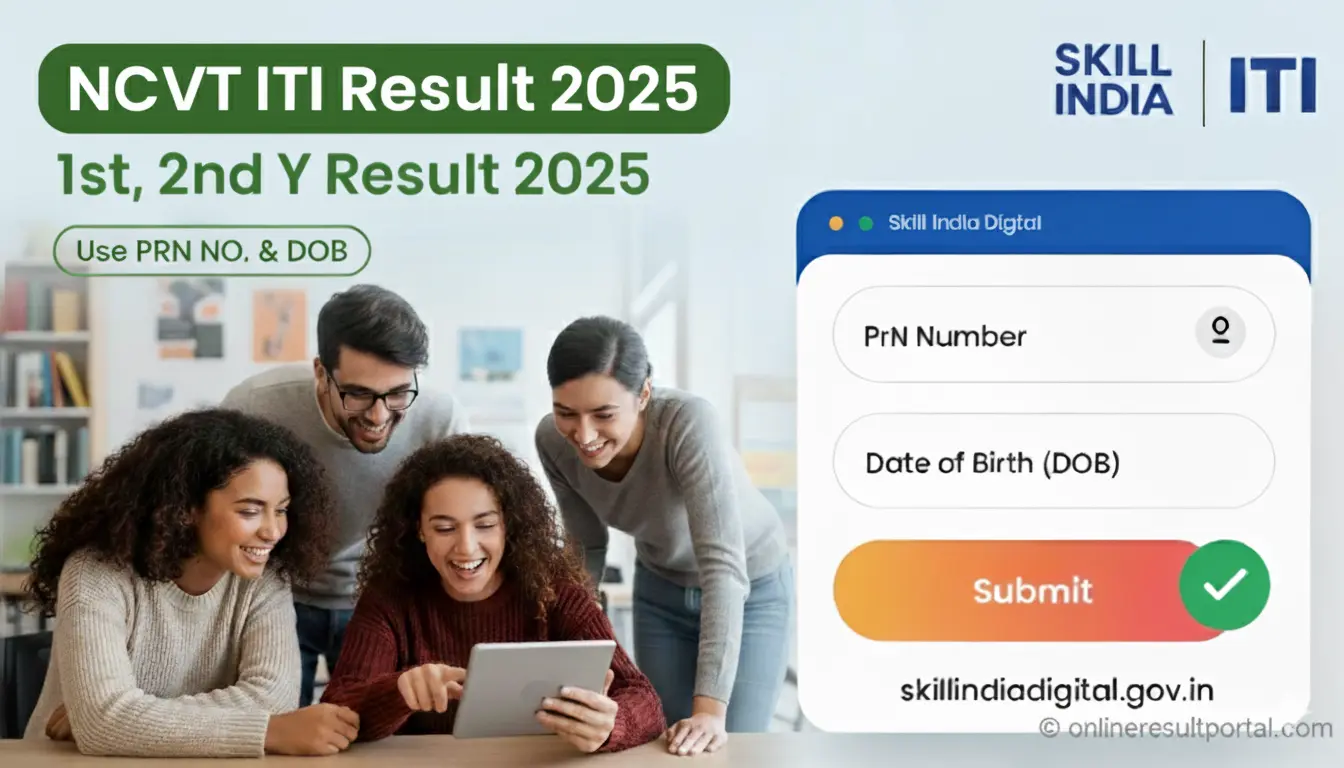 NCVT Result 2025: Quick Access to 1st & 2nd Year ITI Marksheets 1 NCVT ITI Result