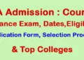 MA Admission