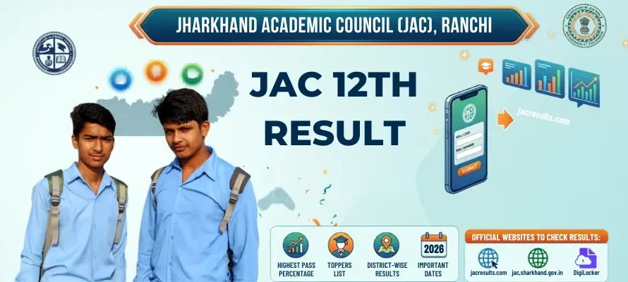 JAC 12th Result 2026: Check Jharkhand Board Class 12 Results Online