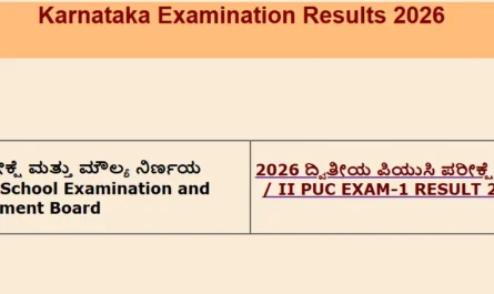 Karnataka 2nd PUC Result 2026