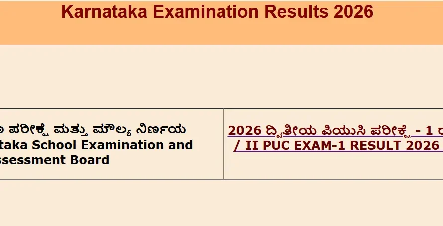 Karnataka SSLC Result 2026 Out: Check KSEEB SSLC Result at karresults.nic.in