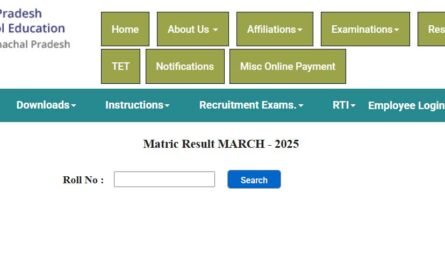hp board class 10th result