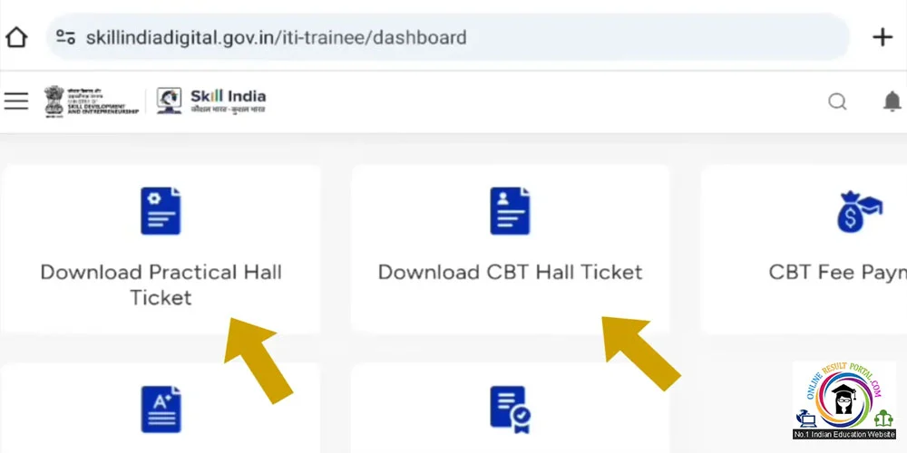 Download iti CBT Hall Ticket