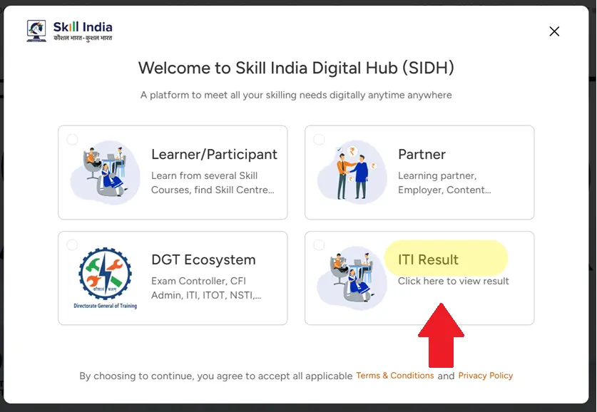 NCVT MIS ITI Result 2026: Check 1st & 2nd Year Results at ncvtmis.gov.in 3 ITI Result Login Page