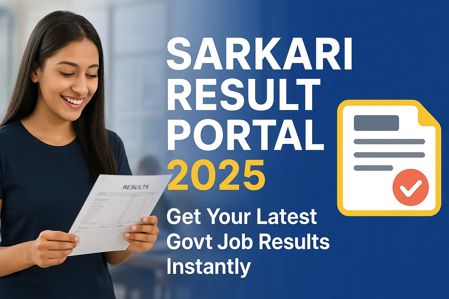 Sarkari Result Portal 2025 – Get Your Latest Govt Job Results Instantly