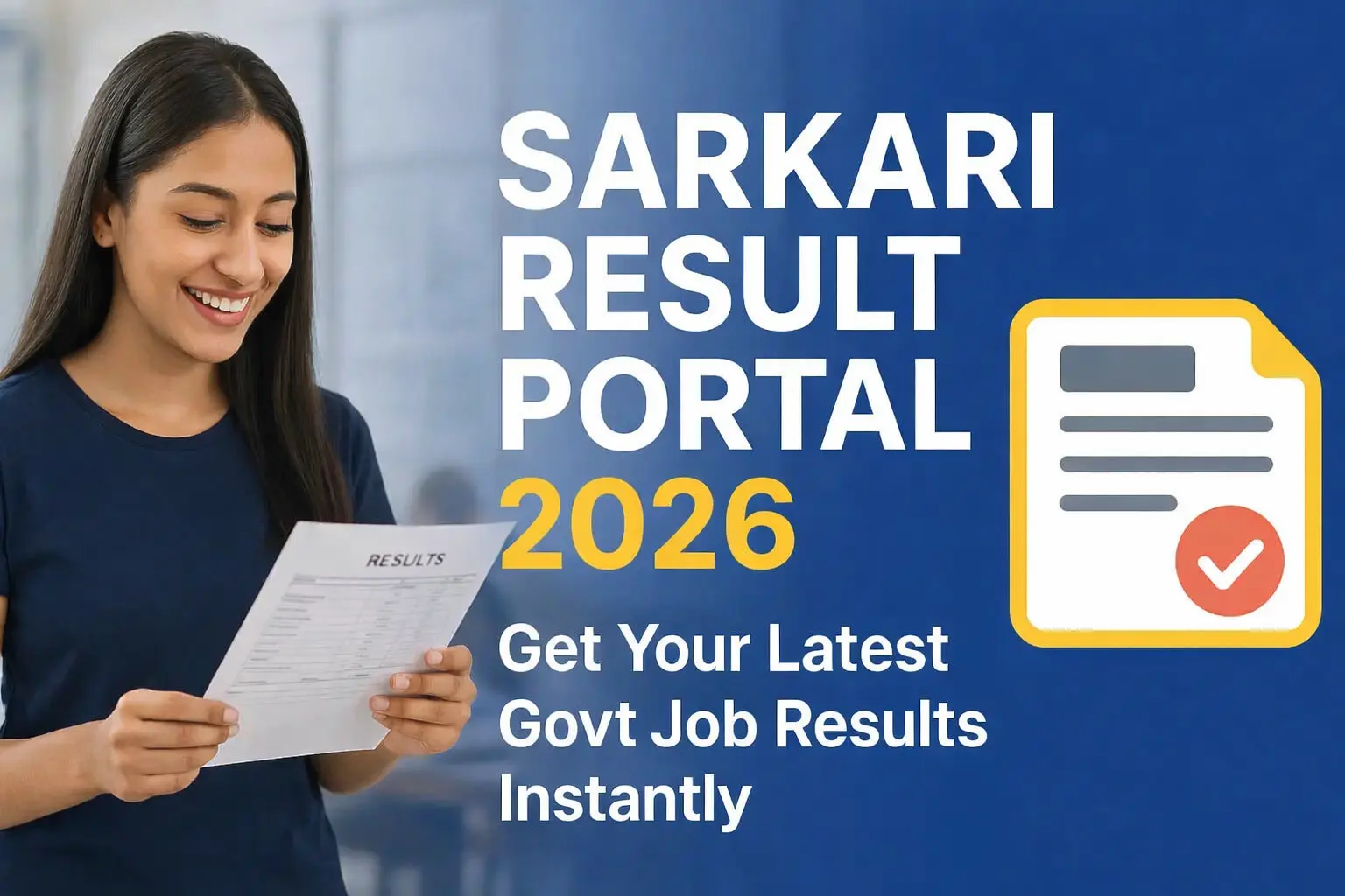 Sarkari Result 2026 Latest Government Job Results Admit Cards And Exams